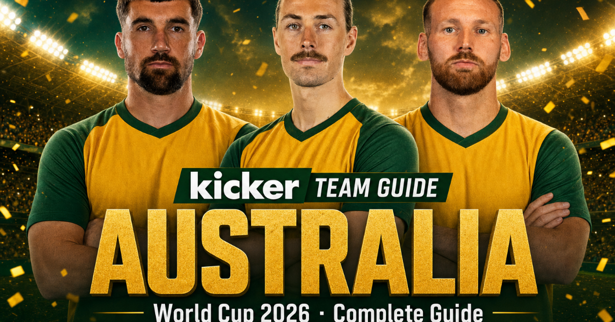 Australia at the World Cup 2026: Team Guide & 26-Man Squad