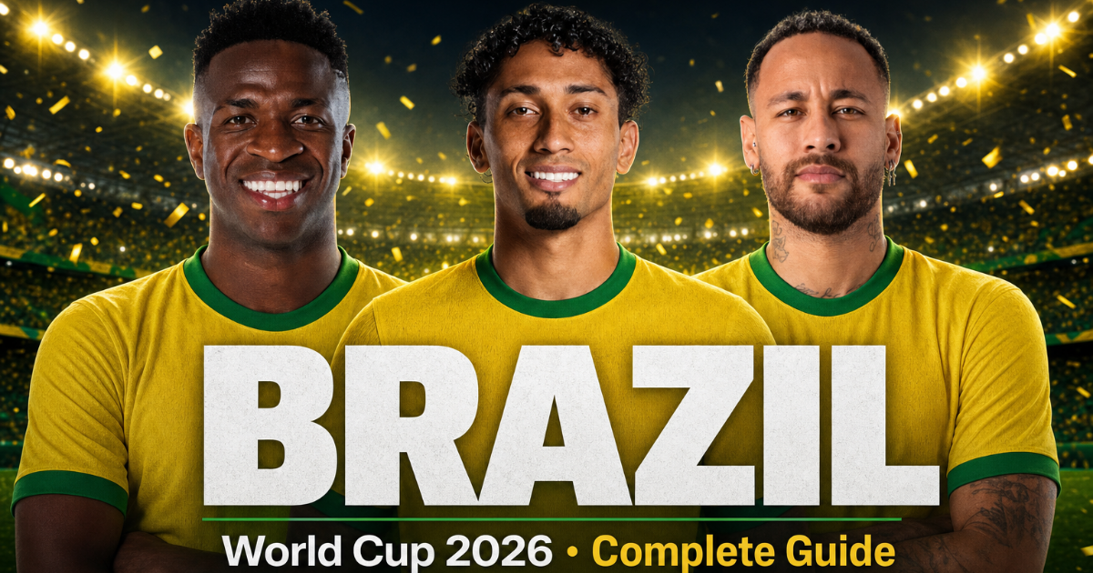 Brazil at the World Cup 2026: Team Guide & 26-Man Squad