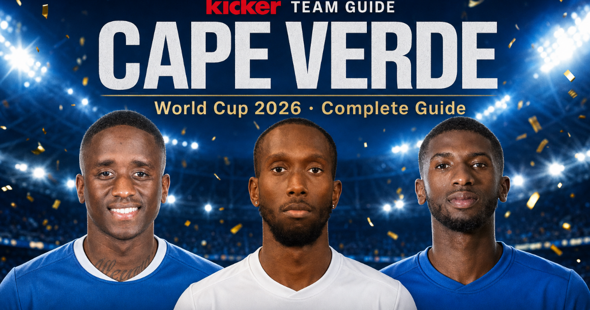 Cape Verde at the World Cup 2026: Team Guide & 26-Man Squad