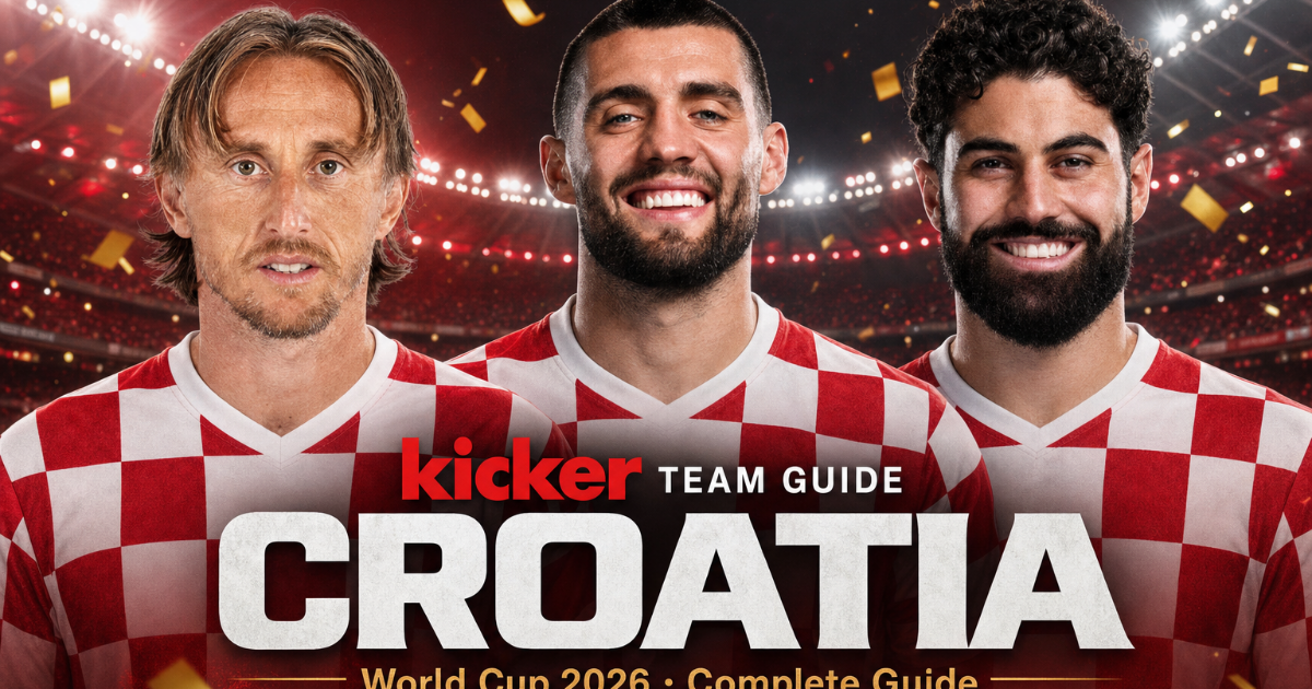 Croatia at the World Cup 2026: Team Guide & 26-Man Squad