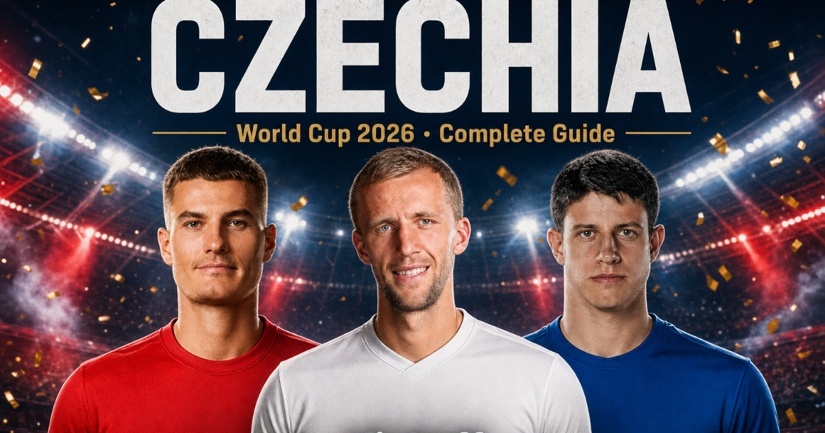 Czechia at the World Cup 2026: Team Guide & 26-Man Squad