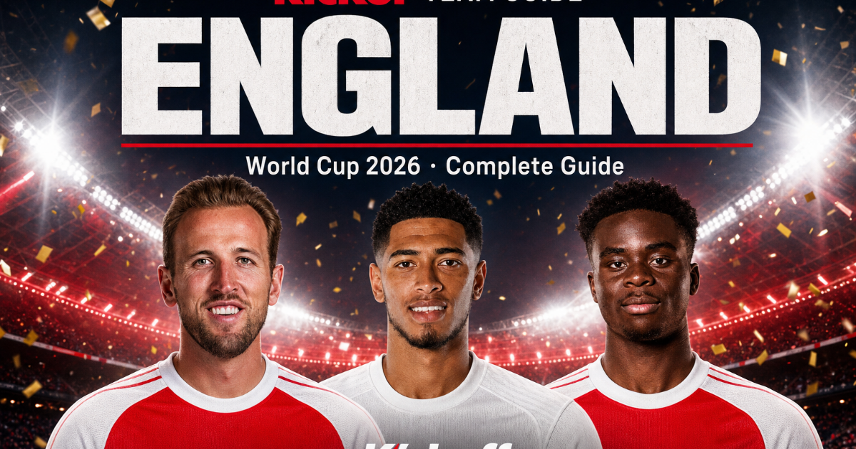 England at the World Cup 2026: Team Guide & 26-Man Squad