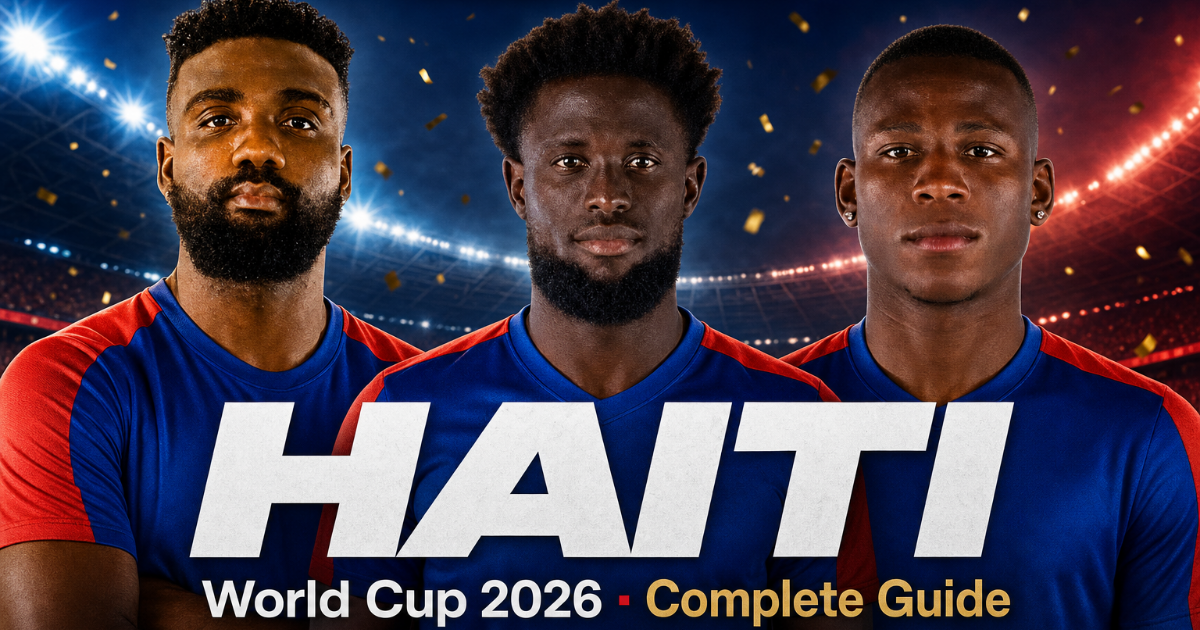 Haiti at the World Cup 2026: Team Guide & 26-Man Squad
