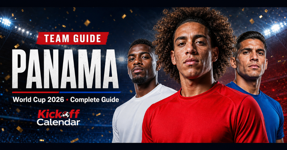Panama at the World Cup 2026: Team Guide & 26-Man Squad