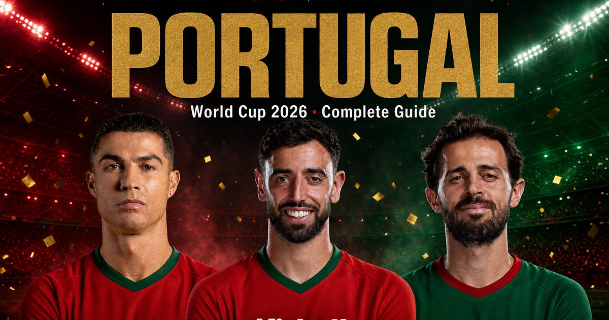 Portugal at the World Cup 2026: Team Guide & 26-Man Squad