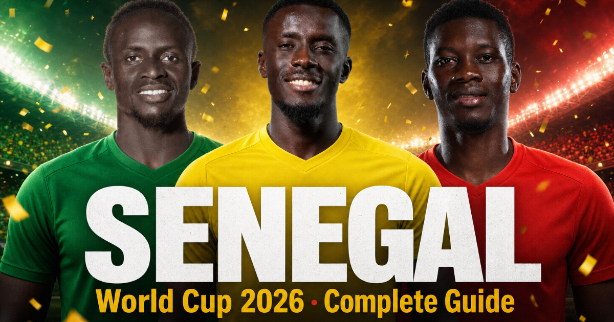Senegal at the World Cup 2026: Team Guide — History, Style, Players & Group I
